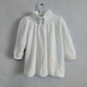 Class Club Acrylic Sweater Swing Cape Coat Baby Girl NB 0-6M